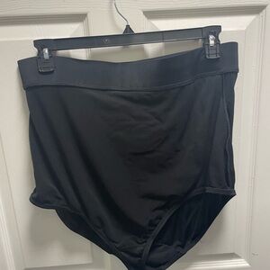 High waisted swim bottoms